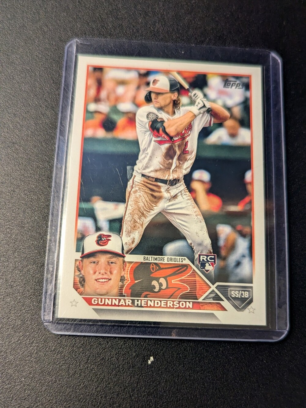 Topps Baltimore Orioles Orange & Black Gunnar Henderson Baseball Card